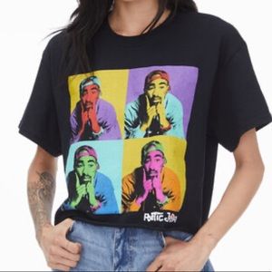 Poetic justice multicolor crop top